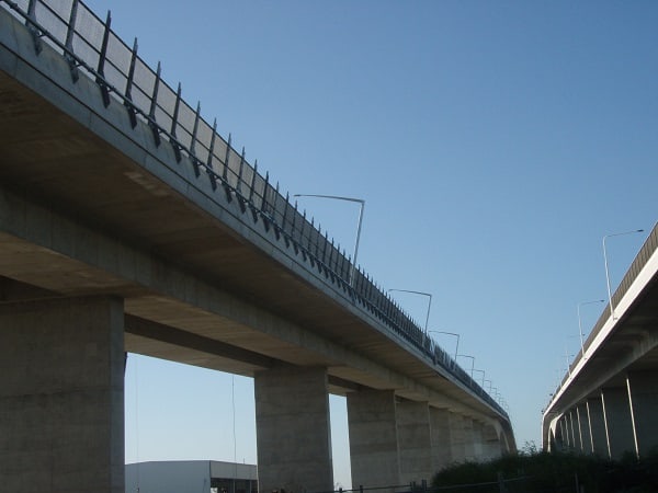 Gateway Bridge QLD Security fencing